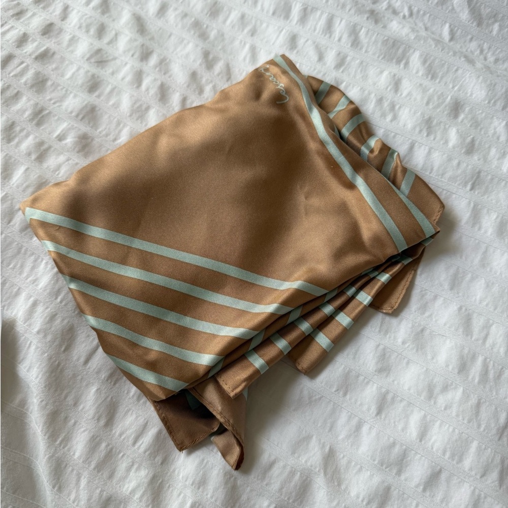 Pure silk scarf, 25x25